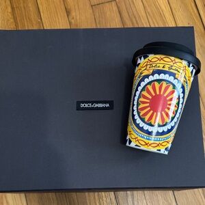 Dolce & Gabbana Ceramic Travel Mug Coperchio